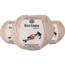 3 Adet Amigurumi El Örgü Ipi 50GR 354
