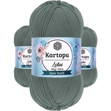 3 Adet Lotus Bikini Büstiyer Bluz Örgü Ipi  K943 Çağla