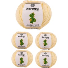 5 Adet Amigurumi El Örgü Ipi 50GR 331