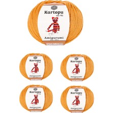 5 Adet Amigurumi El Örgü Ipi 50GR 355