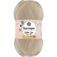 Lotus Lux Bikini Büstiyer Bluz Simli Örgü Ipi K025 Krem