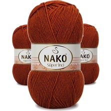 Kapamarka Süper Inci El Örgü Ipi Kiremit 6679 3 Ad. 100 Gr