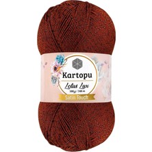 Lotus Lux Bikini Büstiyer Bluz Simli Örgü Ipi K834 Taba