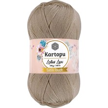 Lotus Lux Bikini Büstiyer Bluz Simli Örgü Ipi K861 Bej