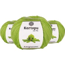 3 Adet Amigurumi El Örgü Ipi 50GR 404