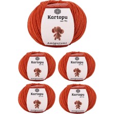 5 Adet Amigurumi El Örgü Ipi 50GR 269