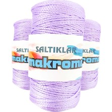 3 Adet Polyester Makrome Ipi 3200 Lila 100 gr