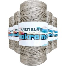 5 Adet Polyester Makrome Ipi 227 Bej 100 gr
