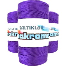 3 Adet Polyester Makrome Ipi 4250 Mor 100 gr