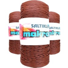 3 Adet Polyester Makrome Ipi 2060 Taba 100 gr