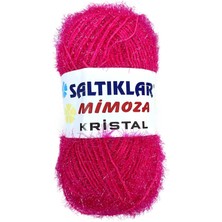 Mimoza Kristal Işıltılı Şal Patik Yelek Ipi 21
