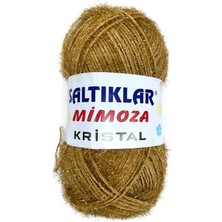 Mimoza Kristal Işıltılı Şal Patik Yelek Ipi 54