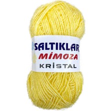 Mimoza Kristal Işıltılı Şal Patik Yelek Ipi 48