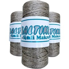 3 Adet Polyester Simli Makrome Ipi S-227