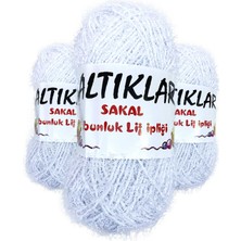 Kapamarka Sakal Sabunluk Lif Ipliği Optik Beyaz 3 Ad.