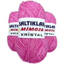 3 Adet Mimoza Kristal Işıltılı Şal Patik Yelek Ipi 14