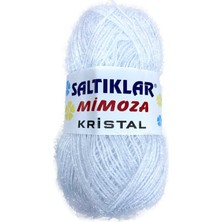 Mimoza Kristal Işıltılı Şal Patik Yelek Ipi Optik
