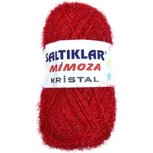 Mimoza Kristal Işıltılı Şal Patik Yelek Ipi 25