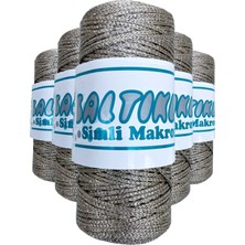 5 Adet Polyester Simli Makrome Ipi S-227