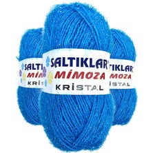 3 Adet Mimoza Kristal Işıltılı Şal Patik Yelek Ipi 03