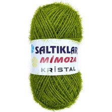 Mimoza Kristal Işıltılı Şal Patik Yelek Ipi 44