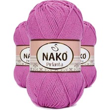 Kapamarka Pırlanta Amigurumi El Örgü Ipi Yünü Gül 1249 3 Ad.