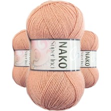 Kapamarka Süper Inci El Örgü Ipi Badem Içi 11071 3 Ad. 100 Gr