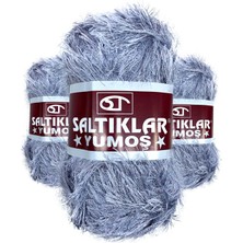 3 Adet Yumoş Sakallı El Örgü Ipi Yünü 06