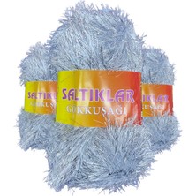 Kapamarka Gökkuşağı El Örgü Ipi Yünü Gümüş 3 Ad.