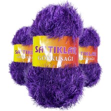 3 Adet Gökkuşağı El Örgü Ipi Yünü 30