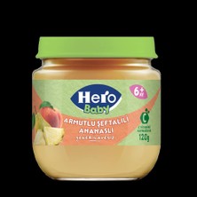 Nessiworld Hero Baby Armutlu Şeftalili Ananaslı Kavonoz Mama 120 gr