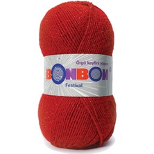 Festival Simli Örgü Ipi Yünü Renk NO:237