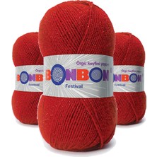 Kapamarka Festival Simli Örgü Ipi Yünü Renk NO:237 3 Ad.