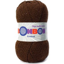 Festival Simli Örgü Ipi Yünü Renk NO:219