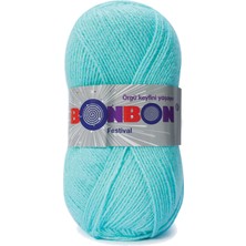 Festival Simli Örgü Ipi Yünü Renk NO:203