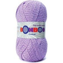 Festival Simli Örgü Ipi Yünü Renk NO:205