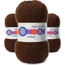 Kapamarka Festival Simli Örgü Ipi Yünü Renk NO:219 3 Ad.