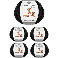 5 Adet Amigurumi El Örgü Ipi 50GR 940