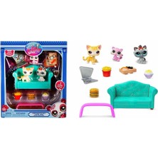 6360 Sun-Littlest Pet Shop Minişler Lokanta Oyun Seti