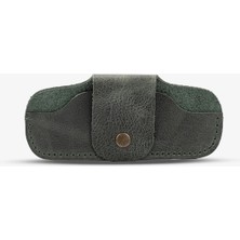Hera El Yapımı Hakiki Deri Unisex Kadın Erkek Gözlük Kılıfı/kabı/kesesi