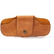 Hera El Yapımı Hakiki Deri Unisex Kadın Erkek Gözlük Kılıfı/kabı/kesesi