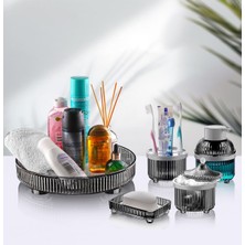 5 Parça Banyo Seti Siyah