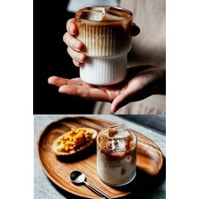 Kapamarka Isıya Dayanıklı Borosilikat Origami Stil Bardak - Kahve Ve Sunum Bardağı - Borosilikat Bardak 200 Ml 1 Ad.