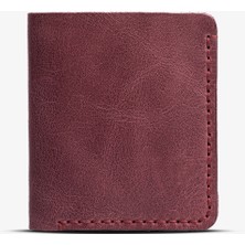 Ares El Yapımı Hakiki Deri Para Bölmeli Kartlık Unisex Kadın Erkek Cüzdan