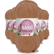 Nako 5 Adet Cotton Lüks Yelek Tunik Kazak Bluz Hırka Ipi Yünü Soğan Kabuğu 97557