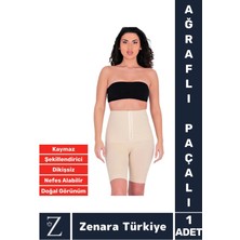 Özel Üretim Günlük Iç Göstermez Vücut Şekillendiren Toparlayan Beden Küçülten Ağraflı Paçalı Korse