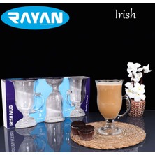 Iris 3'lü Kulplu Ayaklı Bardak ROYALEKS-81452