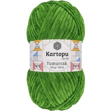 Kapamarka Yumurcak Kadife El Örgü Ipi Yeşil K469 1 Ad.