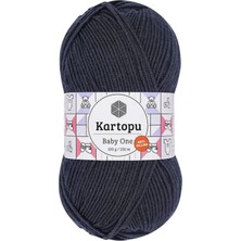 Kapamarka Baby One Tüylenmeyen El Örgü Ipi Yünü Lacivert K633 1 Ad.