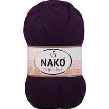 1 Adet Süper Inci El Örgü Ipi 100 gr Mor 3260